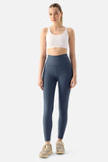 Komfort High Rise Soft Leggings in Indigo 7/8 Length